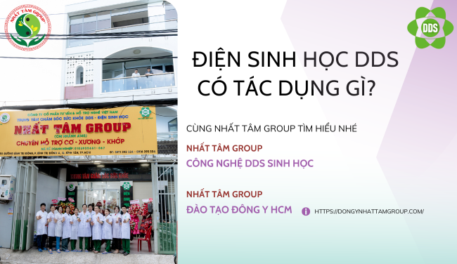 Điện sinh học DDS có tác dụng gì